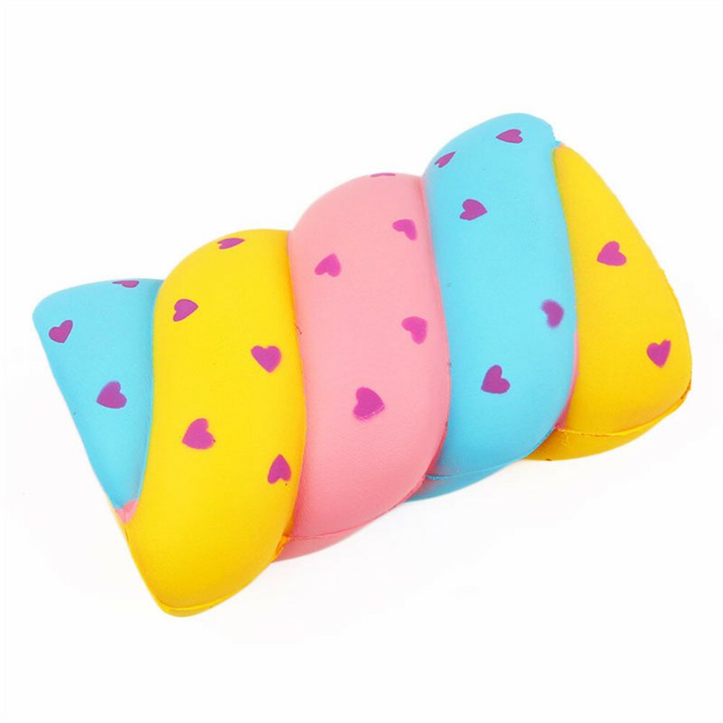 Wata Cukrowa Squishy Miękkie Powolne Rośnie Z Opakowaniami Kolekcja Prezent Marshmallow Toy