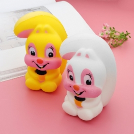 Wiewiórka Squishy Kawaii Animal Wolno Rosnąca Zabawka Lalka Z Kreskówek Kolekcja Prezentów