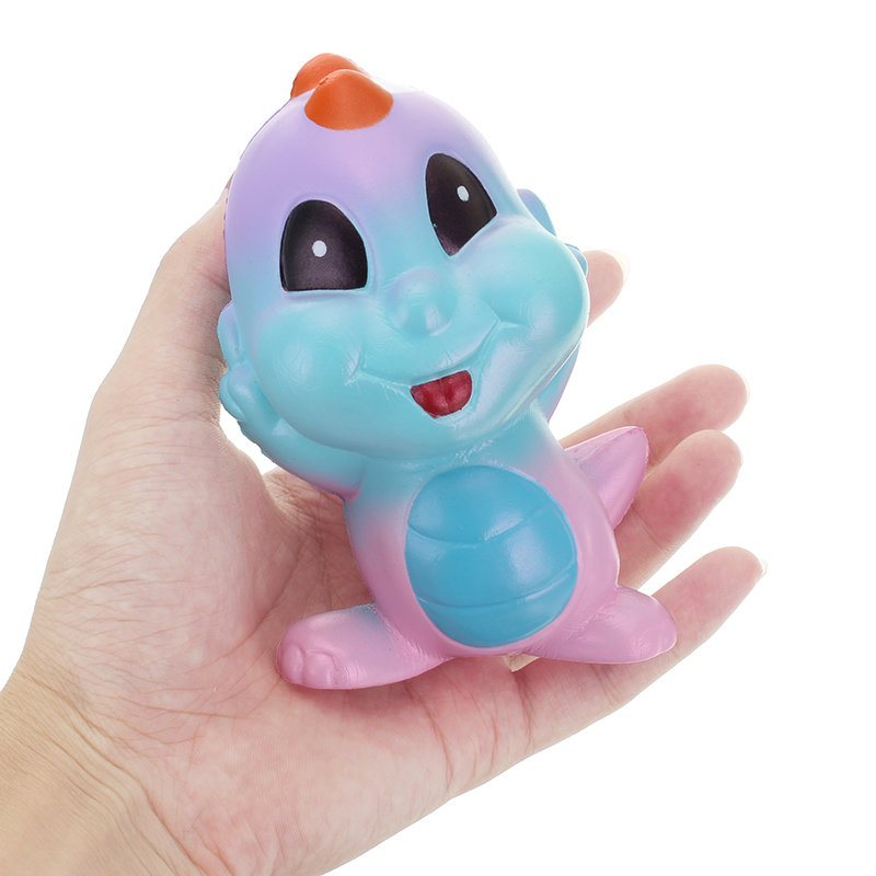 Yunxin Squishy Dinosaur Baby Shiny Sweet Powolny Wzrost Z Opakowaniem Kolekcja Gift Decor Toy