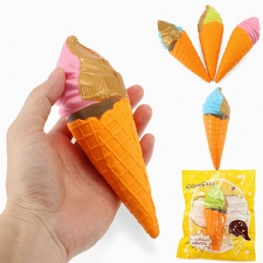 Yunxin Squishy Ice Cream 18cm Powolny Wzrost Z Opakowaniem Kolekcja Gift Decor Soft Squeeze Toy