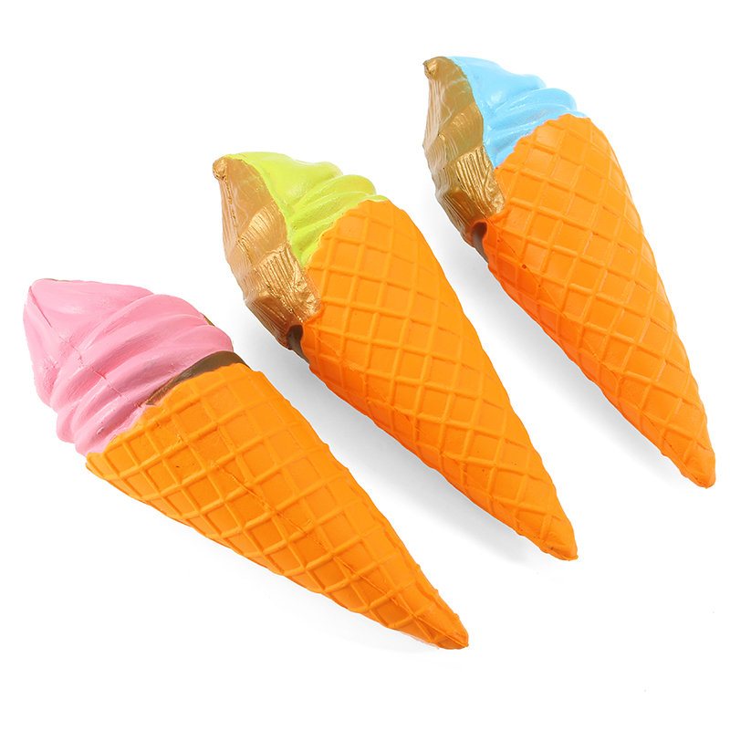 Yunxin Squishy Ice Cream 18cm Powolny Wzrost Z Opakowaniem Kolekcja Gift Decor Soft Squeeze Toy