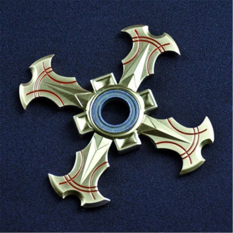 Złota Ręka Spinner Dzieci Dorosły Palec Łożysko Spiralne Fidget Edc Pończocha Zabawka Na Biurko