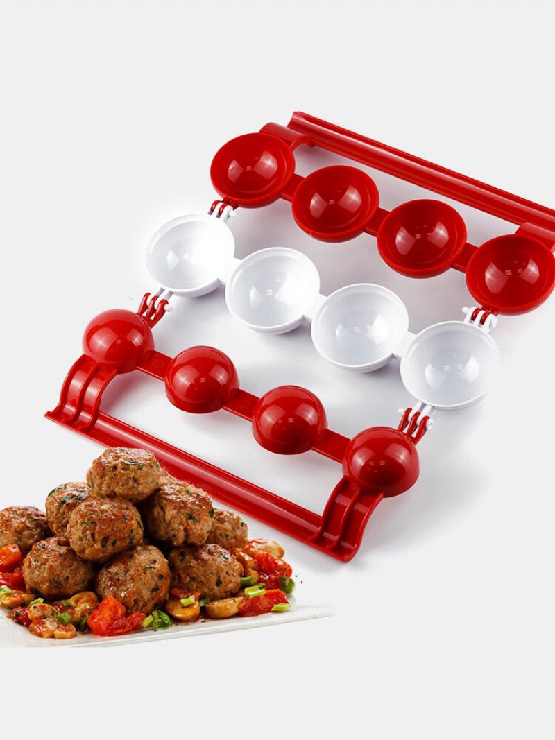 1 Pc Diy Naciśnij Klopsik Fishball Gourmet Mold Kurczak Boczek Quick Maker Gadżet Kuchenny Dostarcza Świąteczne Ciesz Się Narzędziem Kuchennym