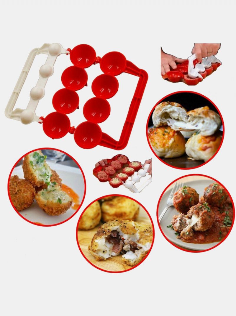 1 Pc Diy Naciśnij Klopsik Fishball Gourmet Mold Kurczak Boczek Quick Maker Gadżet Kuchenny Dostarcza Świąteczne Ciesz Się Narzędziem Kuchennym