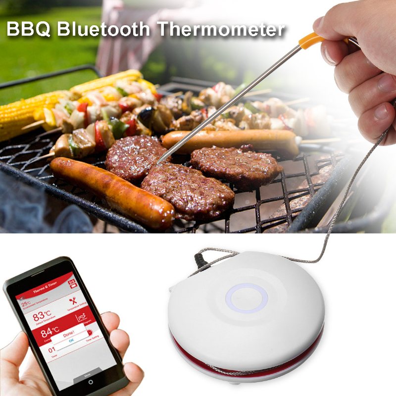 Bluetooth Cooking Bbq Termometr Narzędzia Kuchenne Gadżety Piknikowe