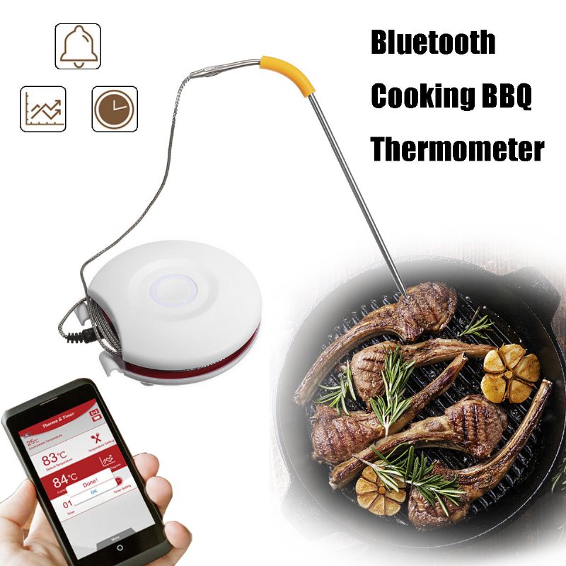 Bluetooth Cooking Bbq Termometr Narzędzia Kuchenne Gadżety Piknikowe