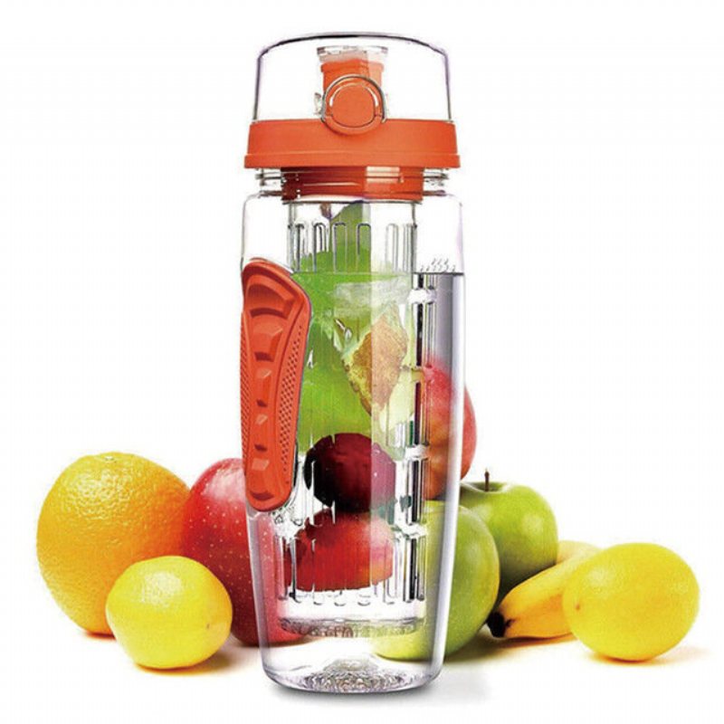 Bpa Free Fruit Infuser Sports Column Czajnik Plastikowy Kubek Na Owoce 1000 Ml Lemoniada Kosmiczna Butelka