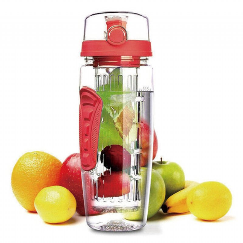 Bpa Free Fruit Infuser Sports Column Czajnik Plastikowy Kubek Na Owoce 1000 Ml Lemoniada Kosmiczna Butelka