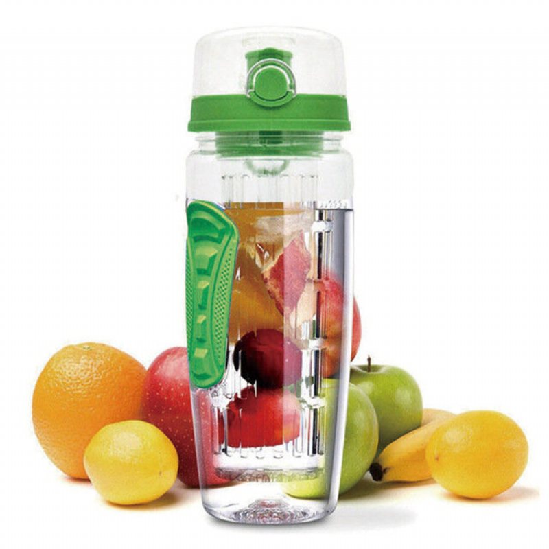 Bpa Free Fruit Infuser Sports Column Czajnik Plastikowy Kubek Na Owoce 1000 Ml Lemoniada Kosmiczna Butelka