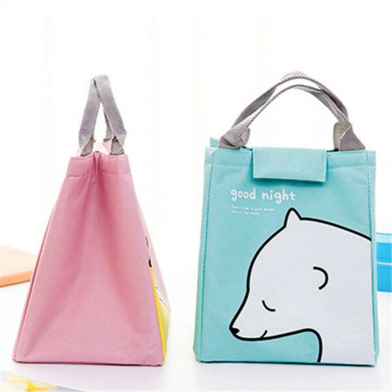 Cartoon Animal Painted Wodoodporna Torba Na Lunch Folia Aluminiowa Pakiet Izolacyjny Piknik Fresh Keep Bag