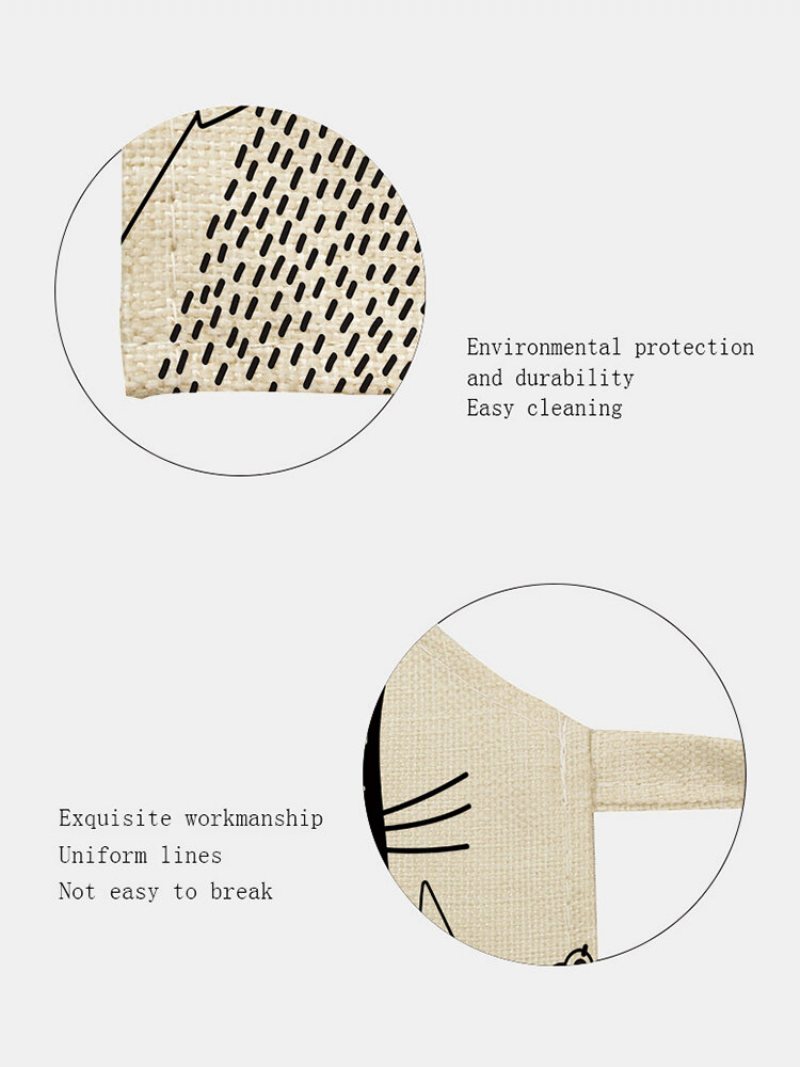 Czarny Kot Wzór W Paski Czyszczenie Kolorowe Fartuchy Domowe Gotowanie Fartuch Kuchenny Kucharz Nosić Bawełniane Lniane Śliniaki Dla Dorosłych