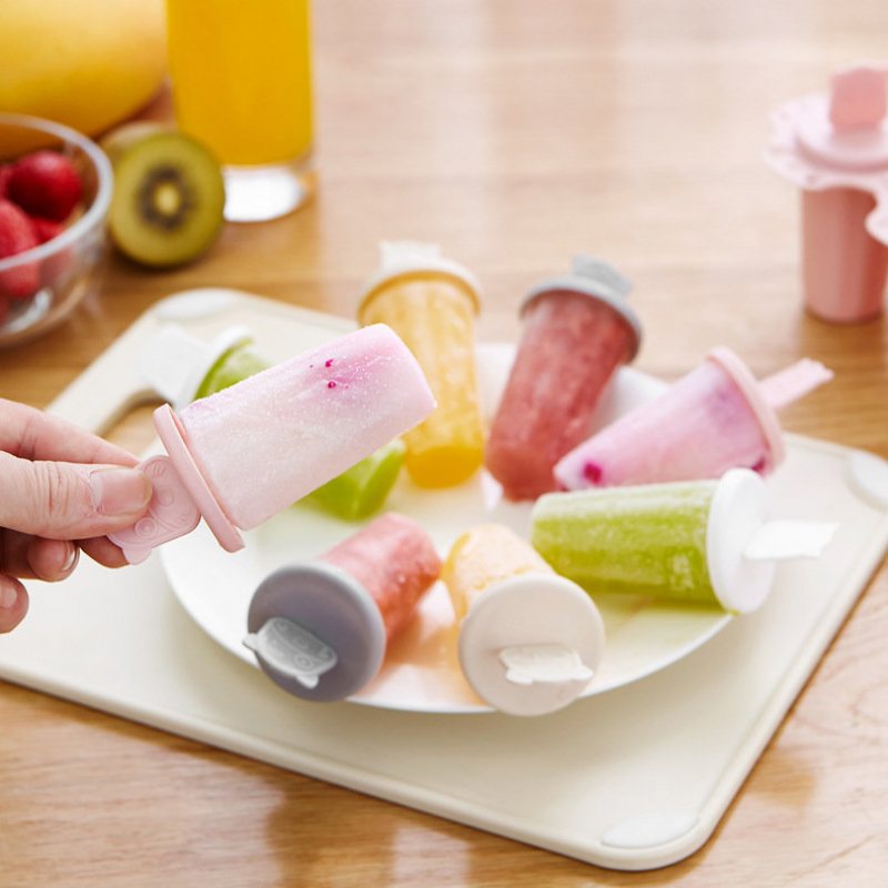 Domowe Kostki Lodu Z Czterema Siatkami Popsicle Lody Formy Lodówka Frozen Mold