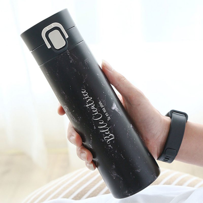 Fashion Marble Thermos Cup Izolowana Próżniowo Butelka Wody Ze Stali Nierdzewnej Sportowy Kubek Podróżny Do Kawy