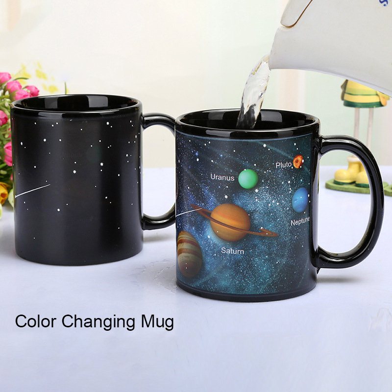 Filiżanki I Kubki Z Ceramicznym Kolorowym Kubkiem Starry Solar System