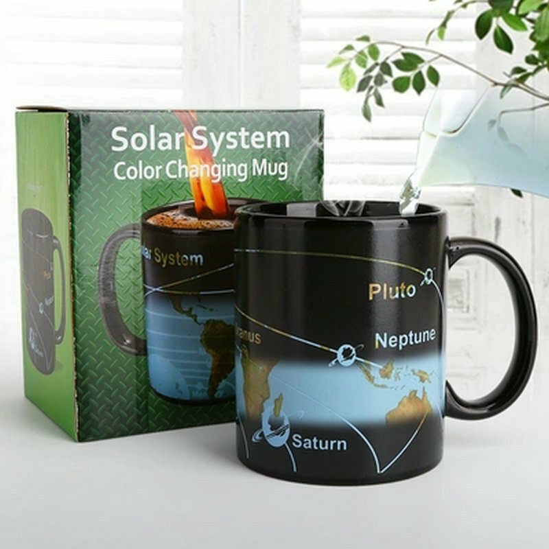 Filiżanki I Kubki Z Ceramicznym Kolorowym Kubkiem Starry Solar System