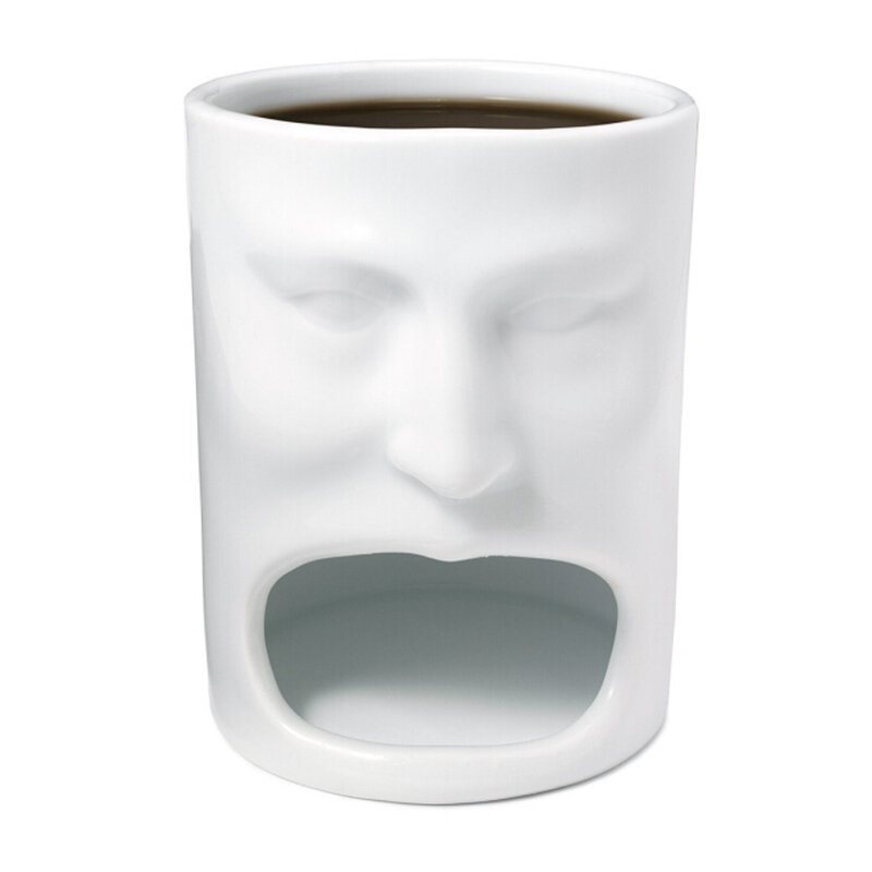 Kubek Kawy Z Kubkami Kieszonkowymi Na Herbatniki Ceramiczne Śniadanie Mleko Podwieczorek Kubki Home Office Drinkware