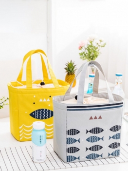 Sznurek Lunch Tote Bag Piknik Cooler Izolowana Torebka Pojemnik Do Przechowywania Żywności