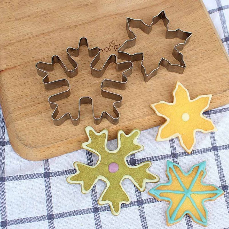 Zestaw Foremek Do Ciastek Ze Stali Nierdzewnej Mini Christmas Cookie Cutter