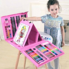Dzieci Wiele Akwareli Długopis Do Malowania Pędzel Garnitur Z Tablicą Do Pisania Przenośne Kompletne Kolorowe Narzędzia Do Dla