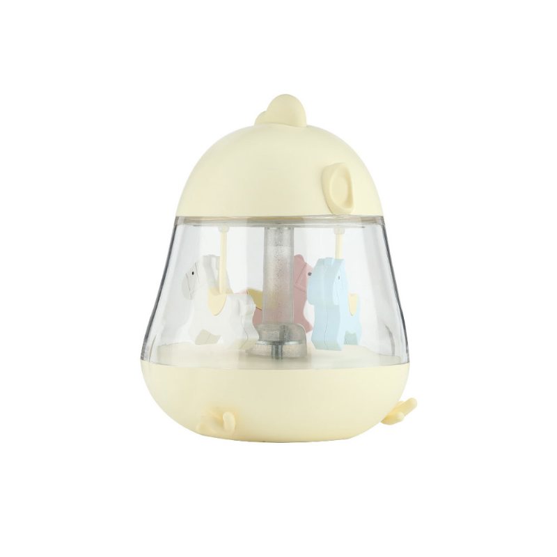 Dziecięca Namacalna Lampa Lampka Nocna Usb Carousel Music Light Z Fantasy Chicken Design