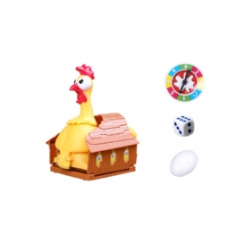 Śmieszne Krzyczące Jajko Układanie Kurczaka Gry Imprezowe Zabawka Puzzle Dla Rodziców I Dzieci Lucky Chicken Sound Toy