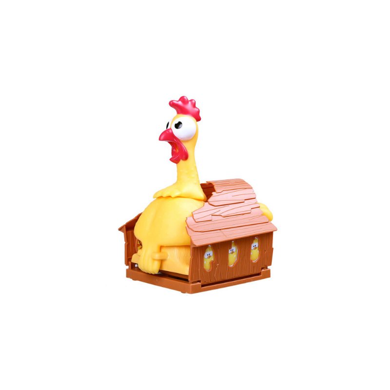 Śmieszne Krzyczące Jajko Układanie Kurczaka Gry Imprezowe Zabawka Puzzle Dla Rodziców I Dzieci Lucky Chicken Sound Toy