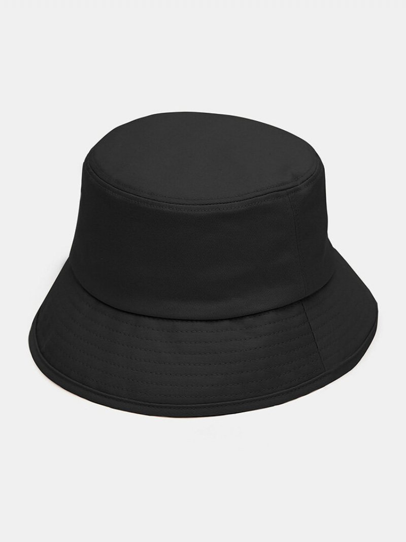 Collrown Unisex Bawełniana Tkanina Zabawny Wzór Kreskówki Casual Ourdoor Parasolka Składane Kaszkiety Kapelusze Typu Bucket