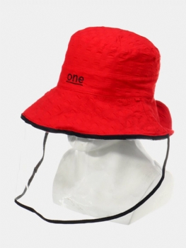 Czapka Rybaka Kapelusz Typu Bucket Anti-plucie Pyłoszczelna Sun Wide Brim Cover Face