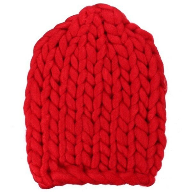 Dzianinowa Szydełkowa Czapka Z Daszkiem Gorro Bonnet Dome Chunky Triangle Stereo Beanie Hat