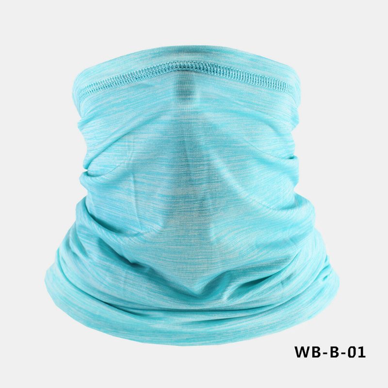 Ice Silk Sunscreen Turban Triangle Scarf Oddychająca Maska Przeciwsłoneczna Do Jazdy Konnej