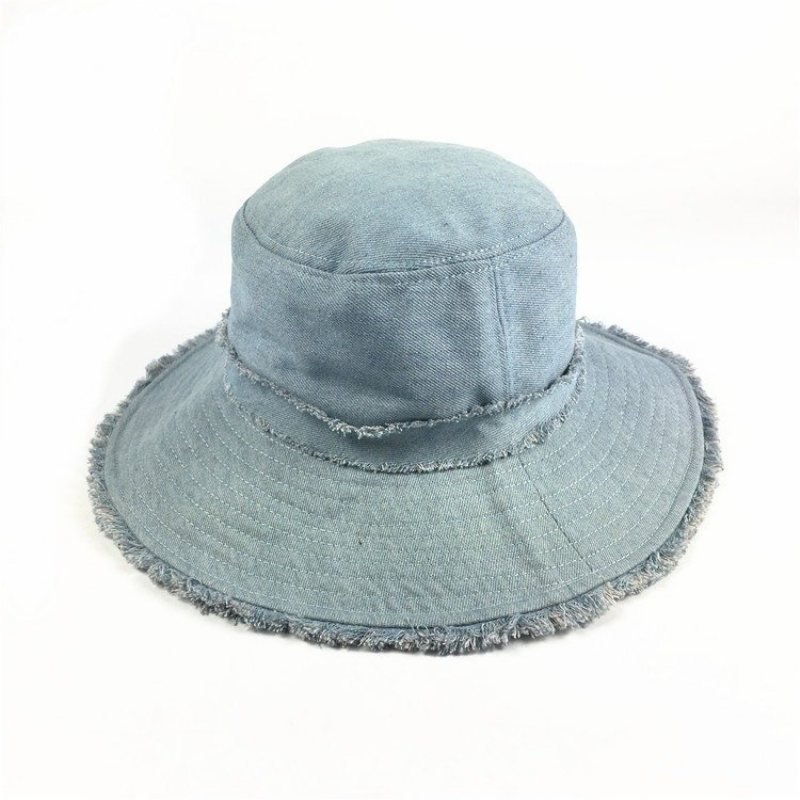 Kobiety Cotton Burr Ochrona Przeciwsłoneczna Składany Kapelusz Typu Bucket Outdoor Casual Travel Beach Sea Hat