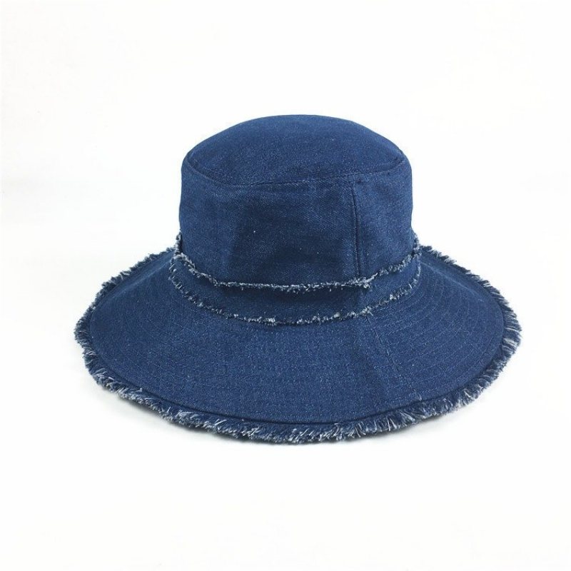 Kobiety Cotton Burr Ochrona Przeciwsłoneczna Składany Kapelusz Typu Bucket Outdoor Casual Travel Beach Sea Hat