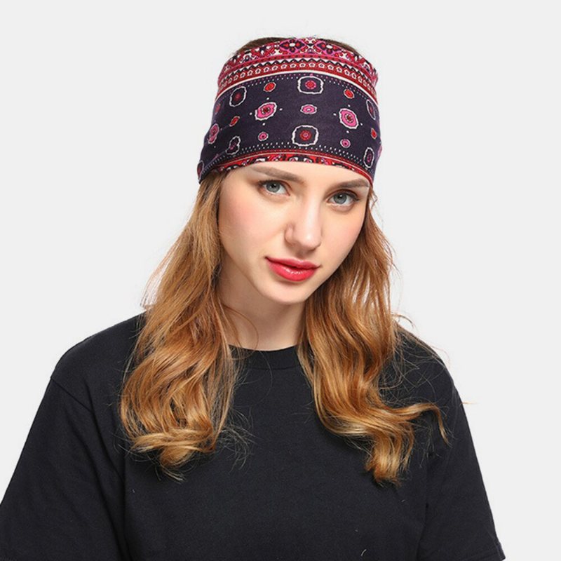 Kobiety Floral Cancer Chemo Hat Beanie Scarf Turban Head Wrap Cap