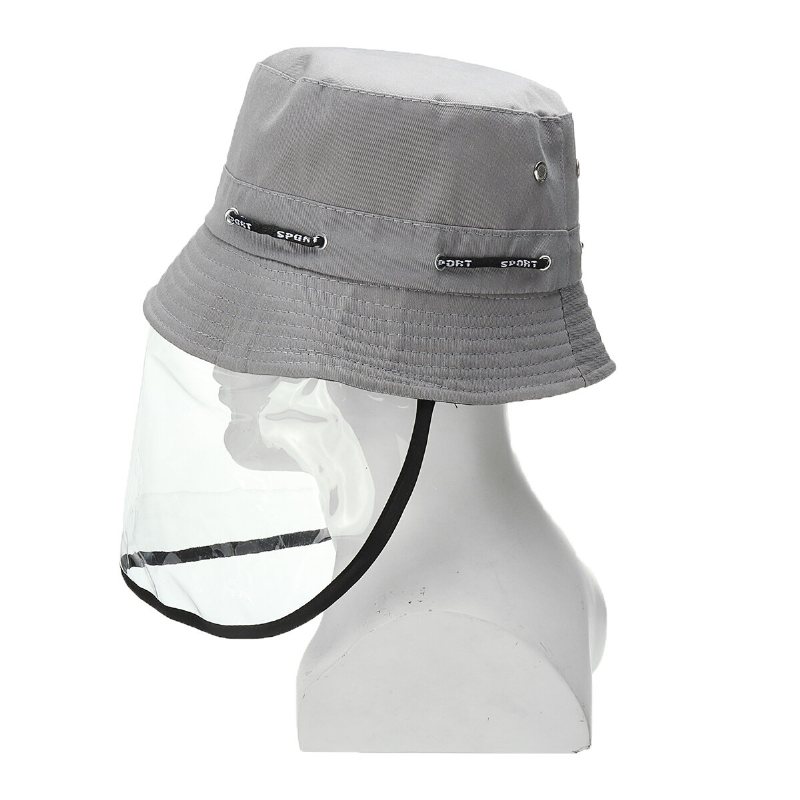 Maska Ochronna Zapobiegająca Pluciu Czapka Z Maską Przeciwmgielną Anti-splash Fisherman Full Face Cap