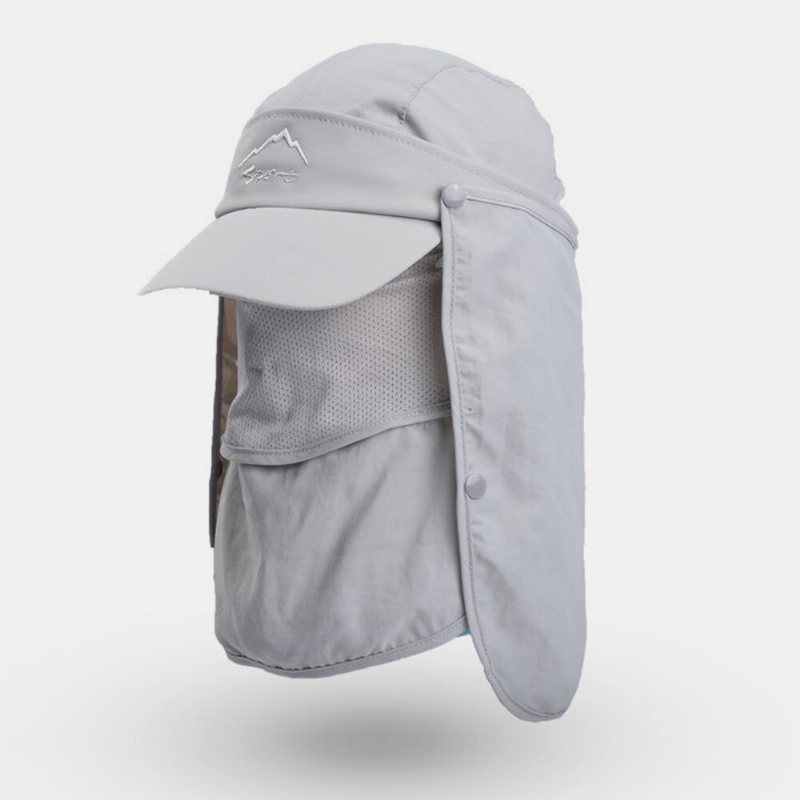 Ochrona Przed Promieniowaniem Uv Outdoor Fishing Cap Męska Czapka Przeciwsłoneczna Szybkoschnąca Z Daszkiem