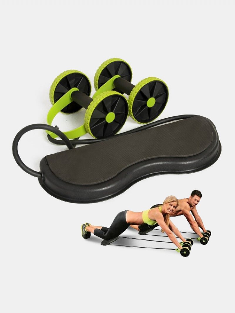 Wielofunkcyjne Koło Brzuszne Fitness Power Roller Wheel Silent Plasticwaist Legs Training Equipme