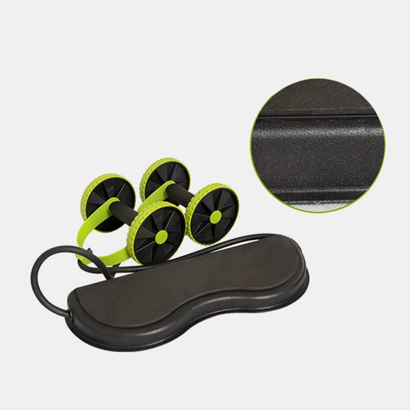 Wielofunkcyjne Koło Brzuszne Fitness Power Roller Wheel Silent Plasticwaist Legs Training Equipme