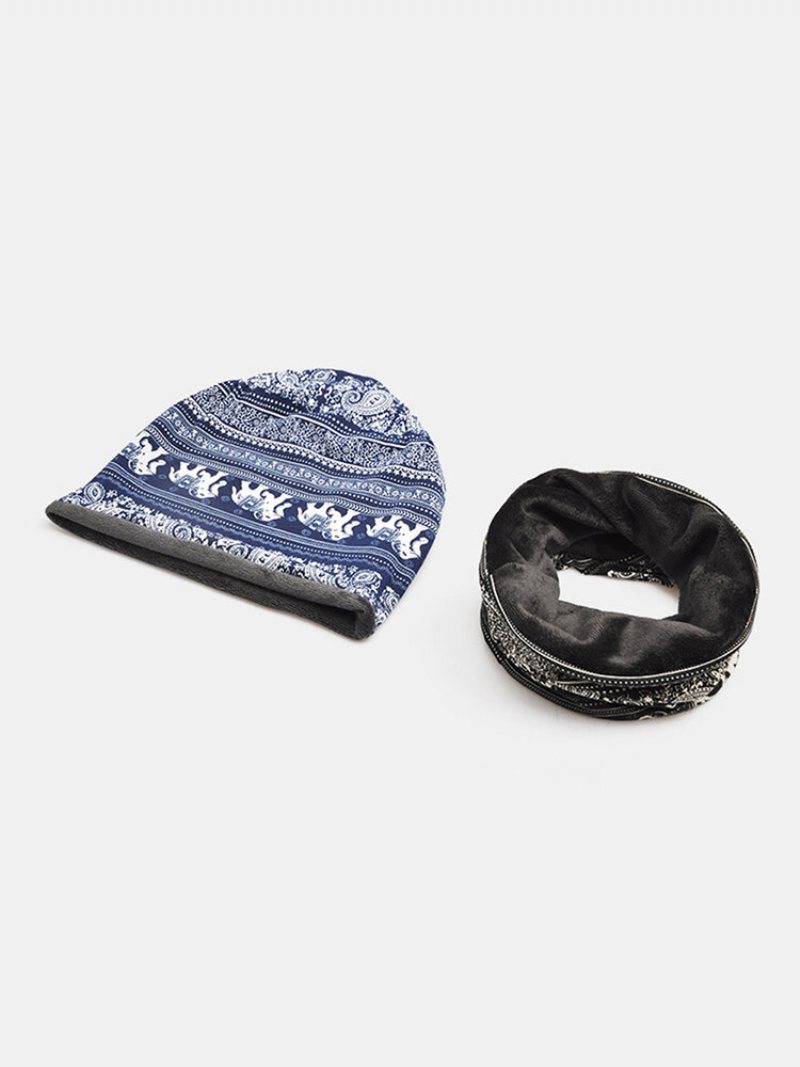 Damska Bawełniana Czapka Beanie W Stylu Retro Turban Do Chemioterapii