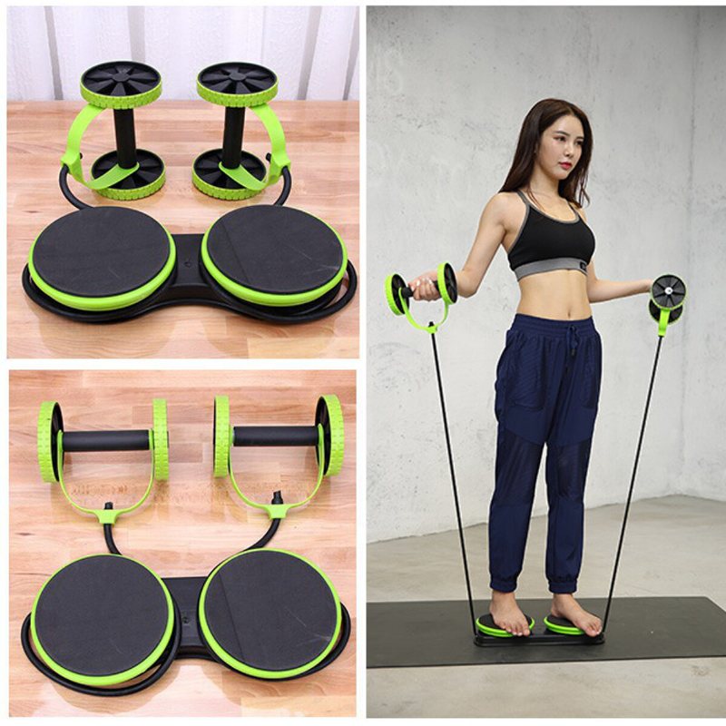 Double Wheel Ab Roller Sport Core Fitness Sprzęt Do Ćwiczeń Brzucha Trener Wyszczuplający Talię Trenerzy W Domowej Siłowni