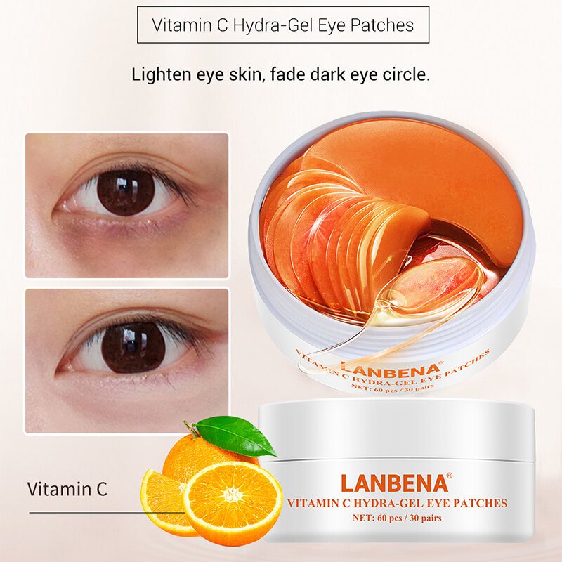 Hyaluronic Hydra-gel Eye Patchs Rozjaśnia Cerę Zanika Drobne Linie Ciemne Koło Oczu Maska Na Oczy