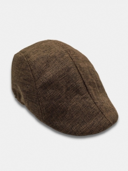 Męskie Oddychające Berety Malarskie Casual Outdoor Visor Forward Hat