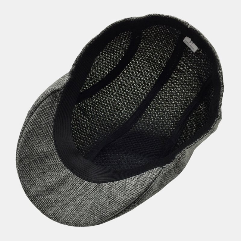 Męskie Oddychające Berety Malarskie Casual Outdoor Visor Forward Hat