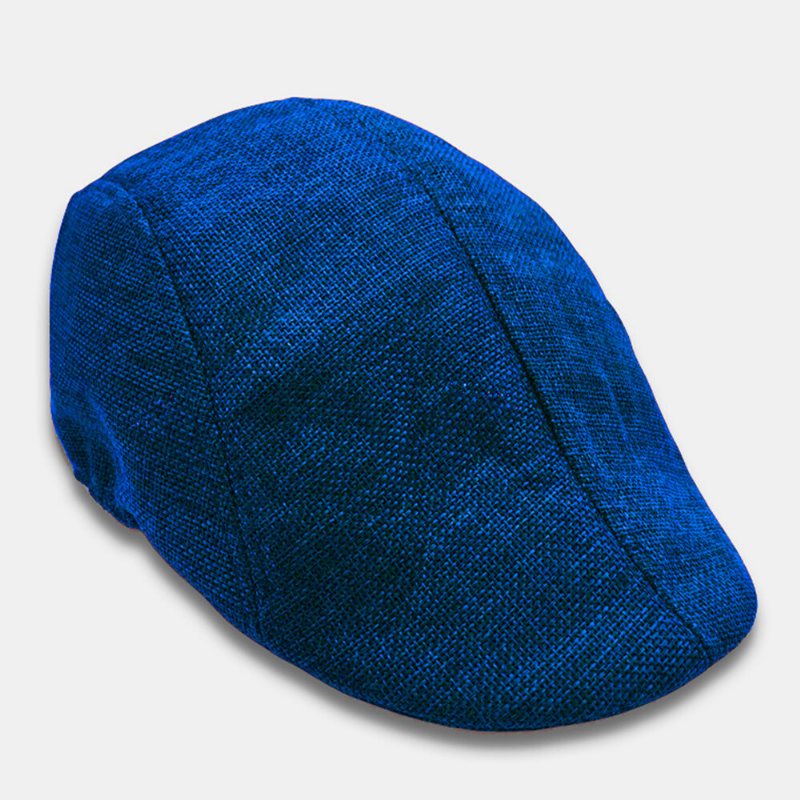 Męskie Oddychające Berety Malarskie Casual Outdoor Visor Forward Hat