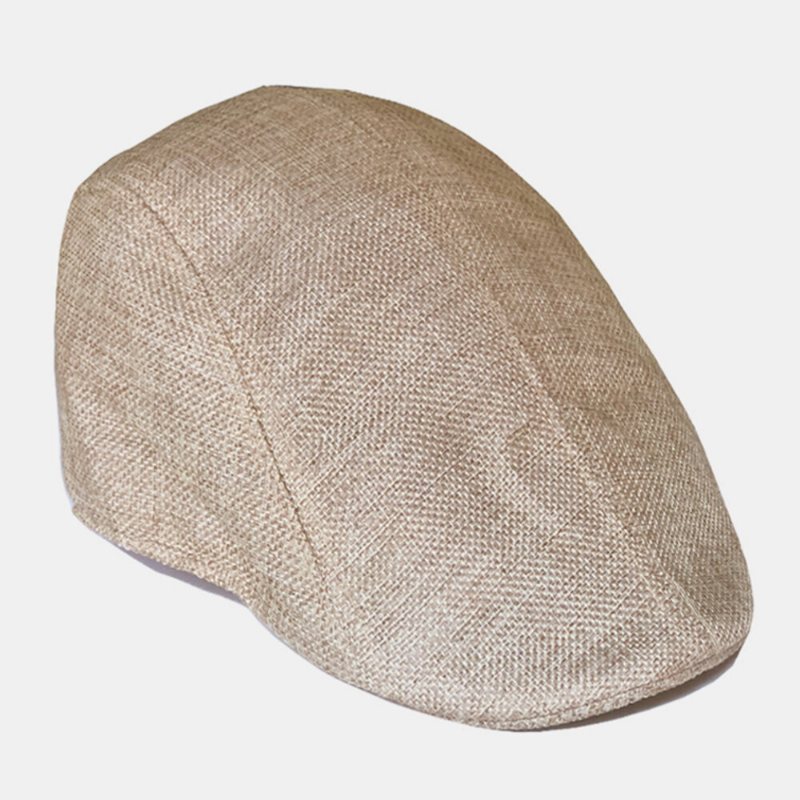 Męskie Oddychające Berety Malarskie Casual Outdoor Visor Forward Hat