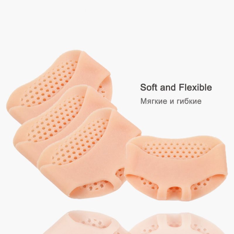 Żel Krzemionkowy Honeycomb Forefoot Pads Half Yard Insole Ulga W Bólu Narzędzia Do Pielęgnacji Stóp