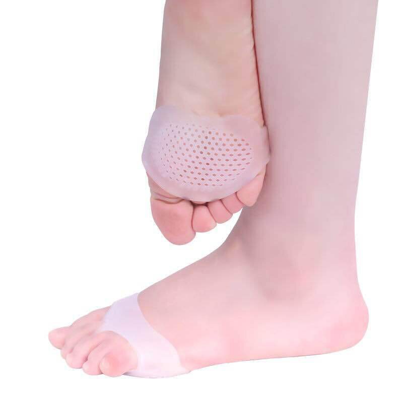 Żel Krzemionkowy Honeycomb Forefoot Pads Half Yard Insole Ulga W Bólu Narzędzia Do Pielęgnacji Stóp