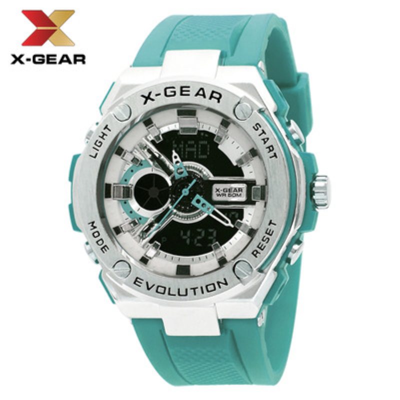 X-gear Elektroniczny Sportowy Zegarek Outdoorowy Wodoodporny Kwarcowy Moq 20 Szt