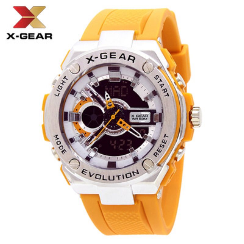 X-gear Elektroniczny Sportowy Zegarek Outdoorowy Wodoodporny Kwarcowy Moq 20 Szt