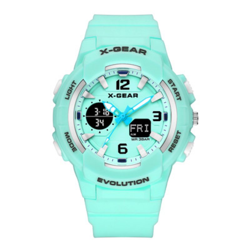 X-gear Fashion Sports Outdoor Luminous Watch Wielofunkcyjny Popularny Pływacki Elektroniczny Wodoodporny Zegarek