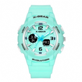 X-gear Fashion Sports Outdoor Luminous Watch Wielofunkcyjny Popularny Pływacki Elektroniczny Wodoodporny Zegarek